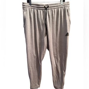 Mens Adidas Woven Stretch Nylon Tapered Track Pant Size 2XL XXL Gray